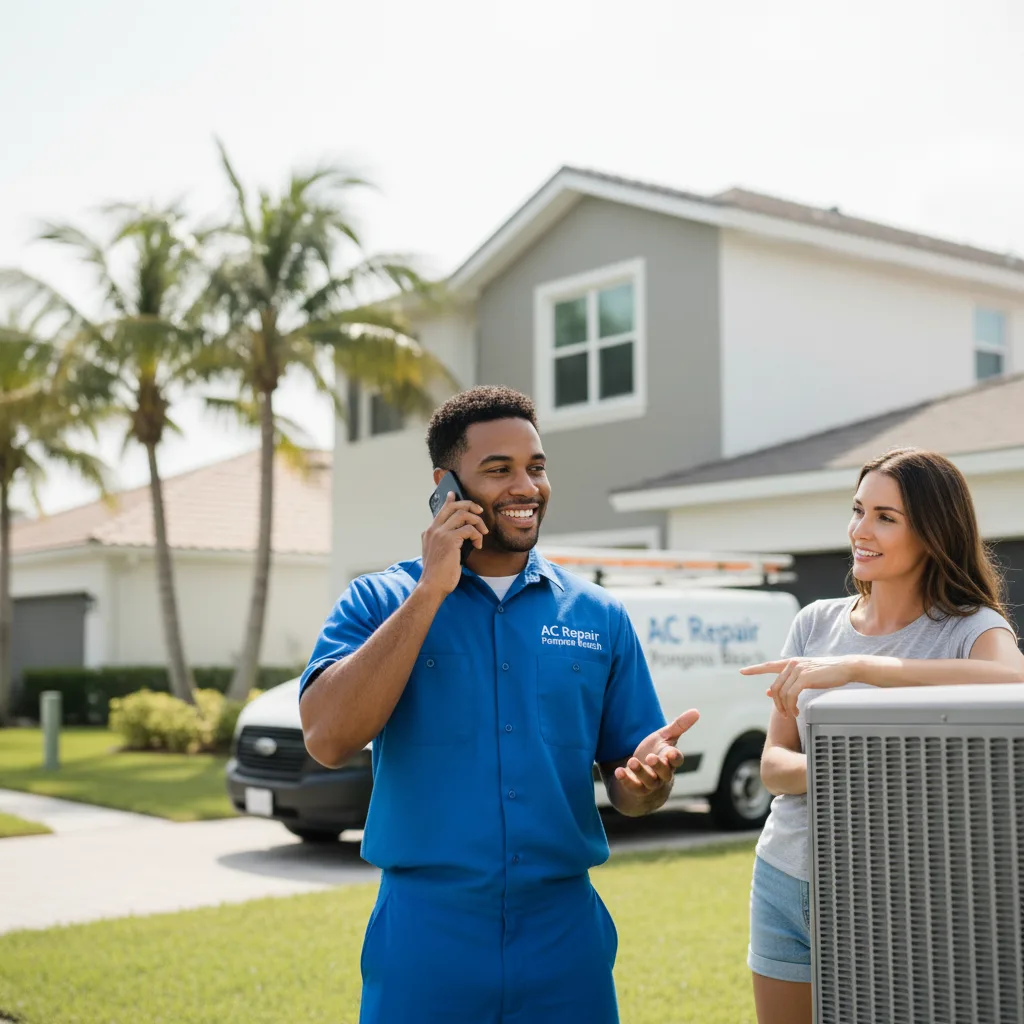 AC Repair Pompano Beach customer support in Culver